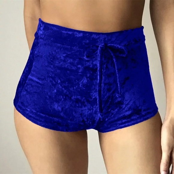 Mini High Waist Running Yoga Gym Shorts - Picture 7 of 10